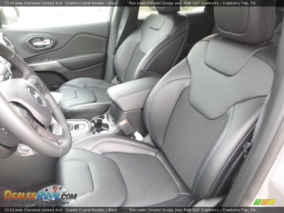 2019 Jeep Cherokee Limited 4x4 Granite Crystal Metallic / Black Photo #17