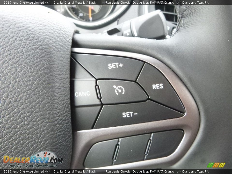 2019 Jeep Cherokee Limited 4x4 Granite Crystal Metallic / Black Photo #18