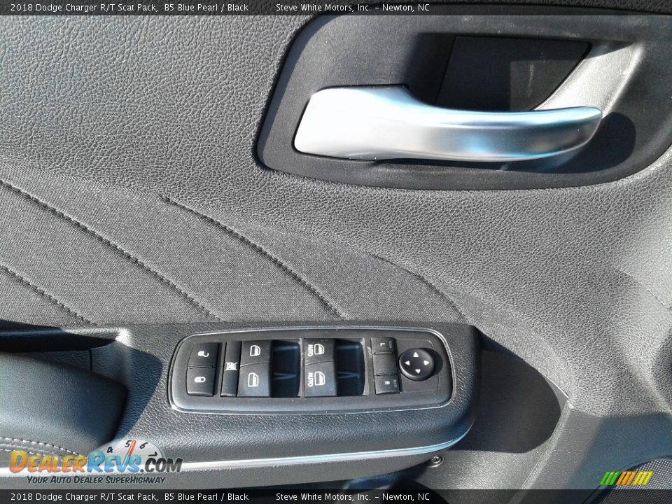 2018 Dodge Charger R/T Scat Pack B5 Blue Pearl / Black Photo #9