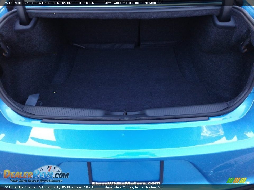2018 Dodge Charger R/T Scat Pack B5 Blue Pearl / Black Photo #12
