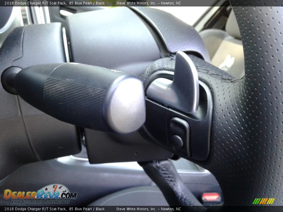 2018 Dodge Charger R/T Scat Pack B5 Blue Pearl / Black Photo #15