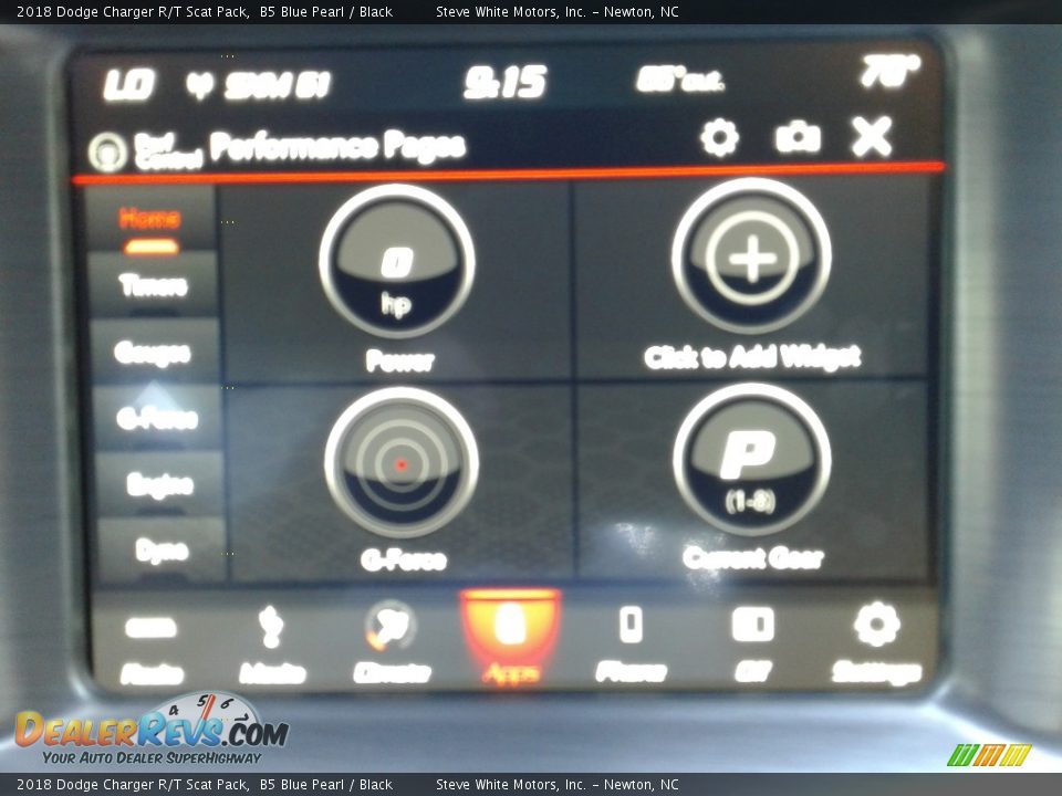2018 Dodge Charger R/T Scat Pack B5 Blue Pearl / Black Photo #25