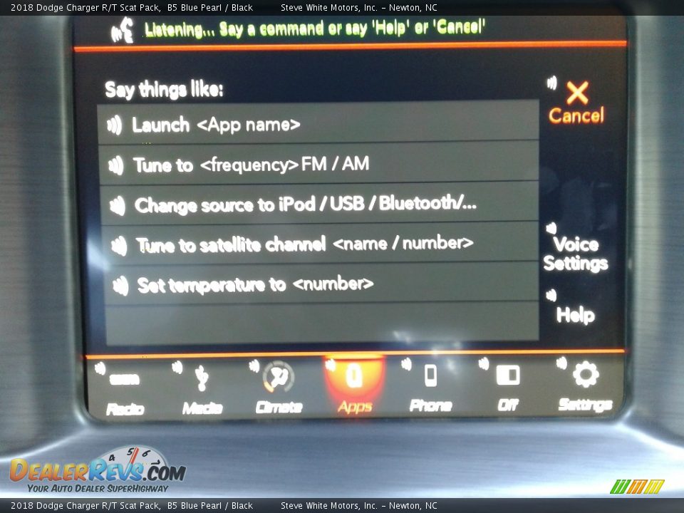 2018 Dodge Charger R/T Scat Pack B5 Blue Pearl / Black Photo #26