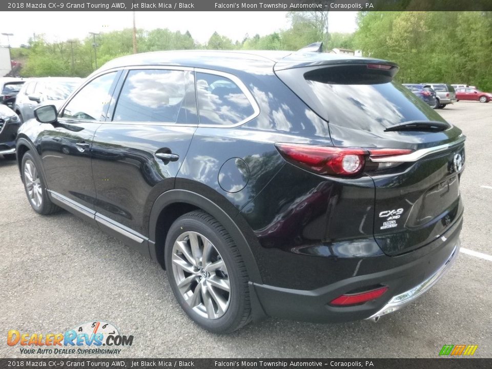 2018 Mazda CX-9 Grand Touring AWD Jet Black Mica / Black Photo #6