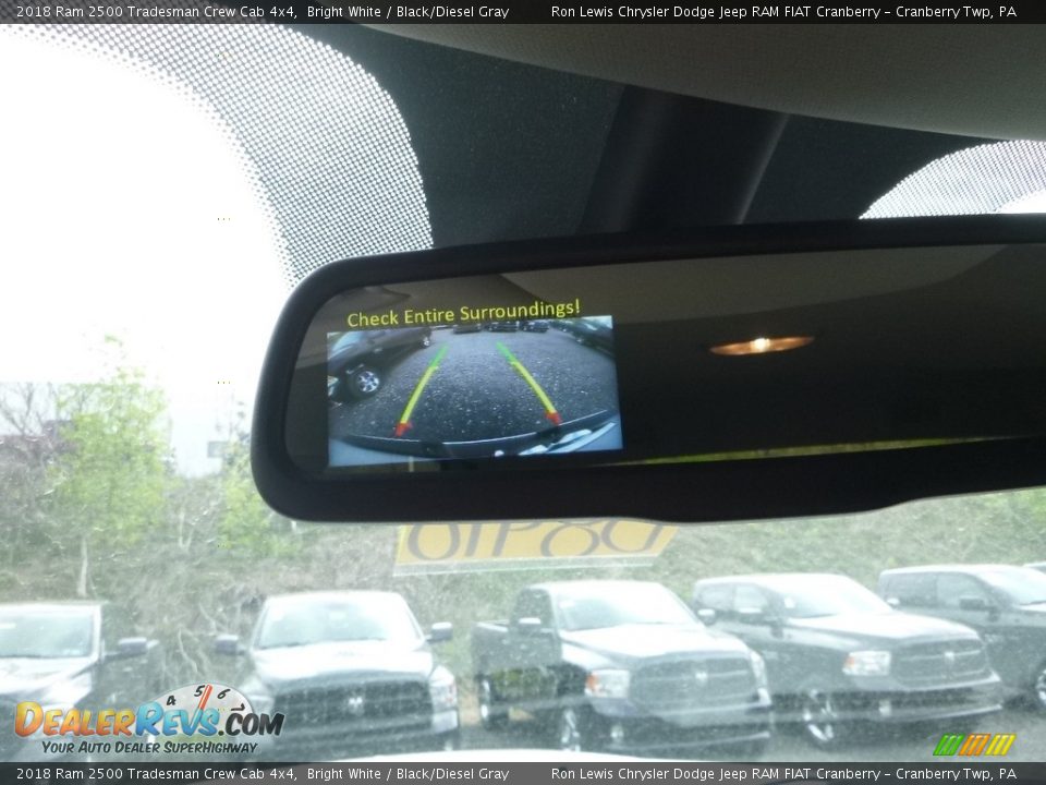 2018 Ram 2500 Tradesman Crew Cab 4x4 Bright White / Black/Diesel Gray Photo #18