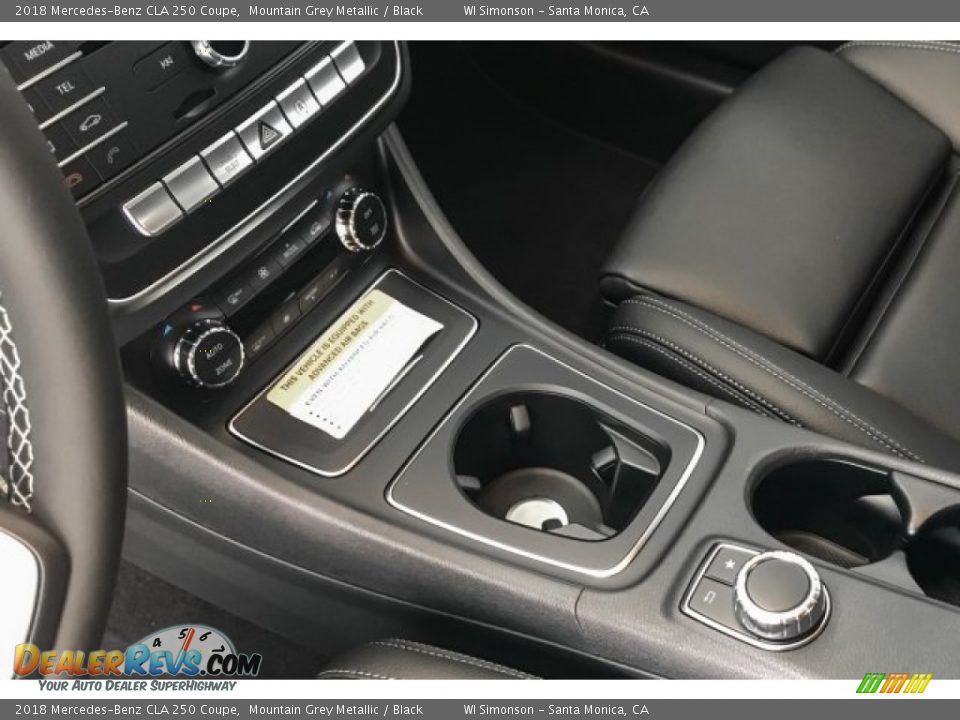 2018 Mercedes-Benz CLA 250 Coupe Mountain Grey Metallic / Black Photo #7