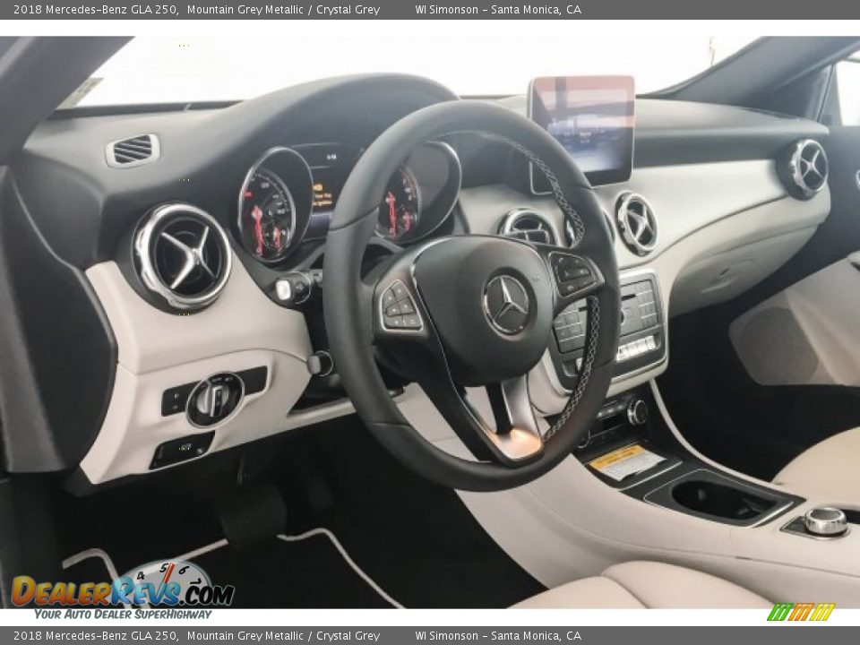 2018 Mercedes-Benz GLA 250 Mountain Grey Metallic / Crystal Grey Photo #5