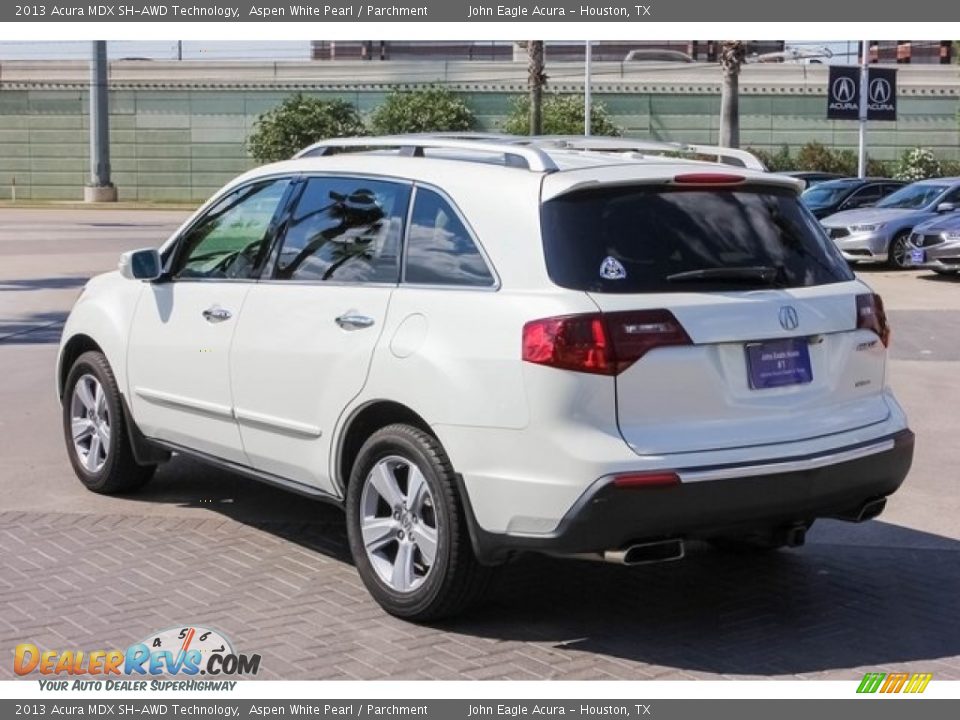 2013 Acura MDX SH-AWD Technology Aspen White Pearl / Parchment Photo #5