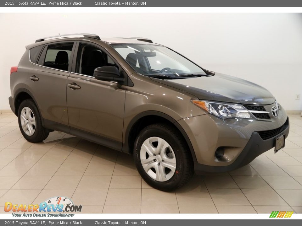 2015 Toyota RAV4 LE Pyrite Mica / Black Photo #1