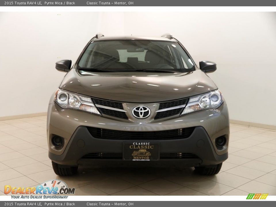 2015 Toyota RAV4 LE Pyrite Mica / Black Photo #2