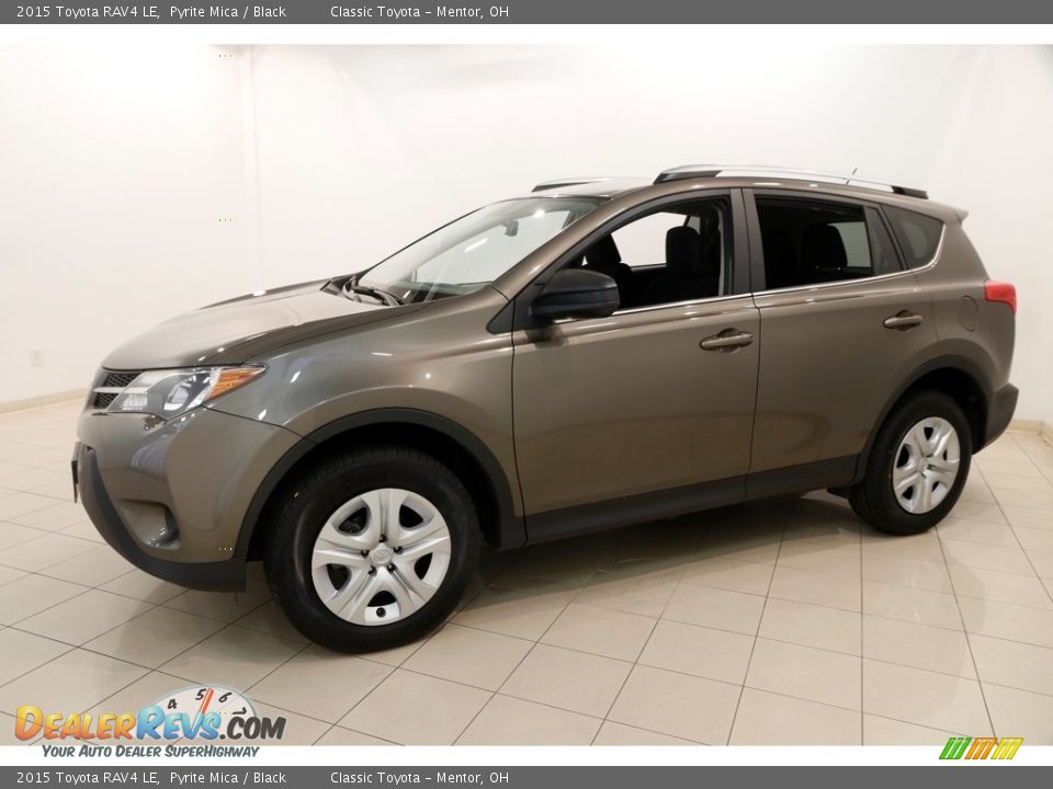 2015 Toyota RAV4 LE Pyrite Mica / Black Photo #3