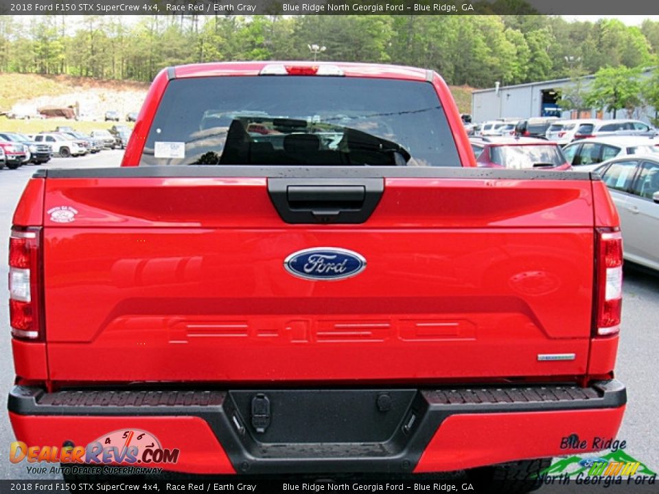2018 Ford F150 STX SuperCrew 4x4 Race Red / Earth Gray Photo #4