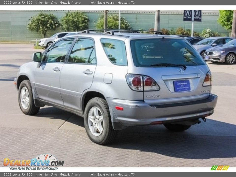 2002 Lexus RX 300 Millennium Silver Metallic / Ivory Photo #5