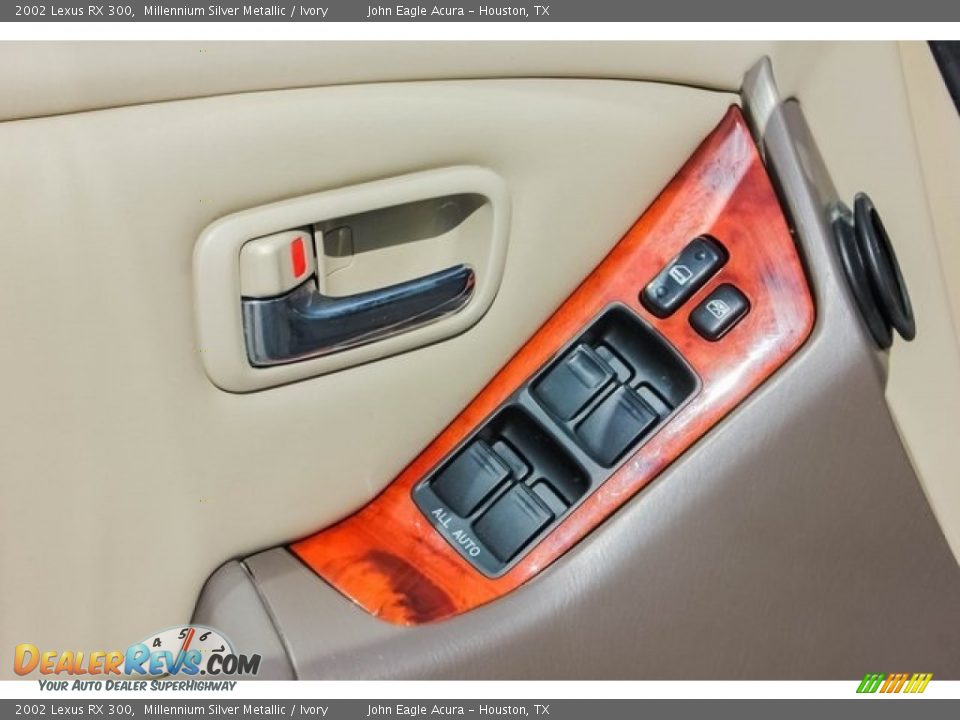 2002 Lexus RX 300 Millennium Silver Metallic / Ivory Photo #15