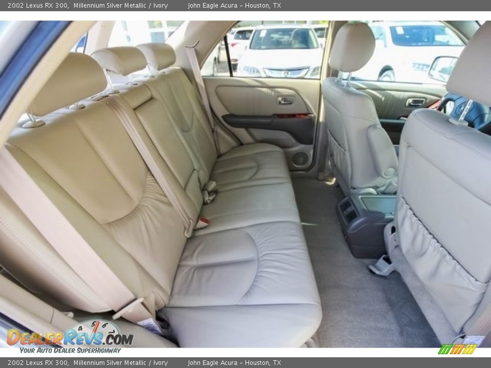 2002 Lexus RX 300 Millennium Silver Metallic / Ivory Photo #23
