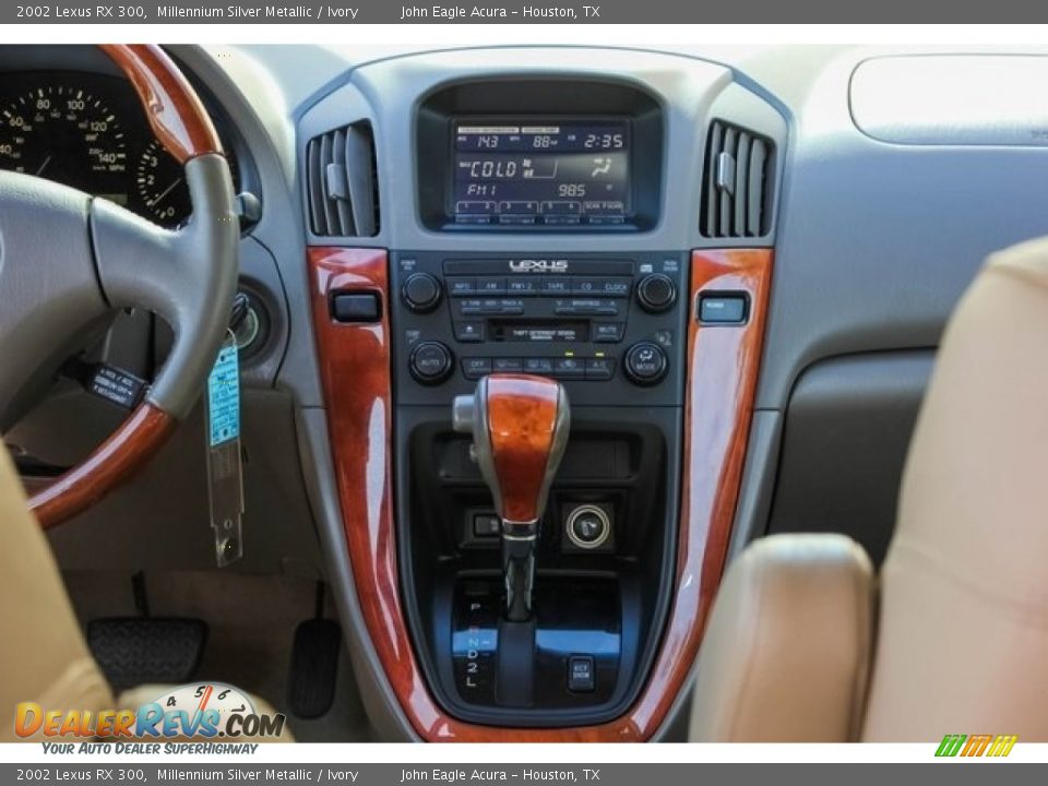2002 Lexus RX 300 Millennium Silver Metallic / Ivory Photo #30