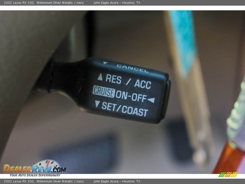 2002 Lexus RX 300 Millennium Silver Metallic / Ivory Photo #34