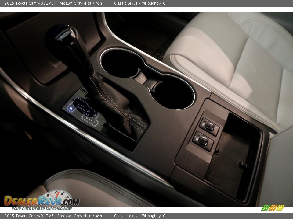 2015 Toyota Camry XLE V6 Predawn Gray Mica / Ash Photo #15