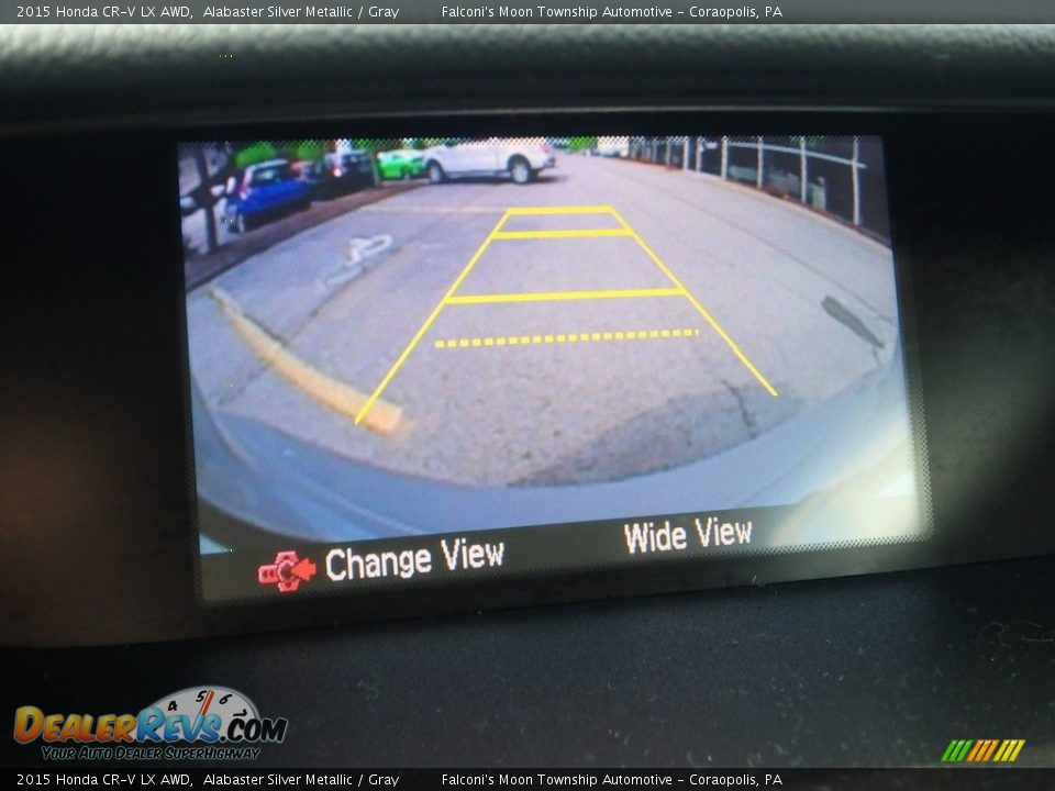 2015 Honda CR-V LX AWD Alabaster Silver Metallic / Gray Photo #25