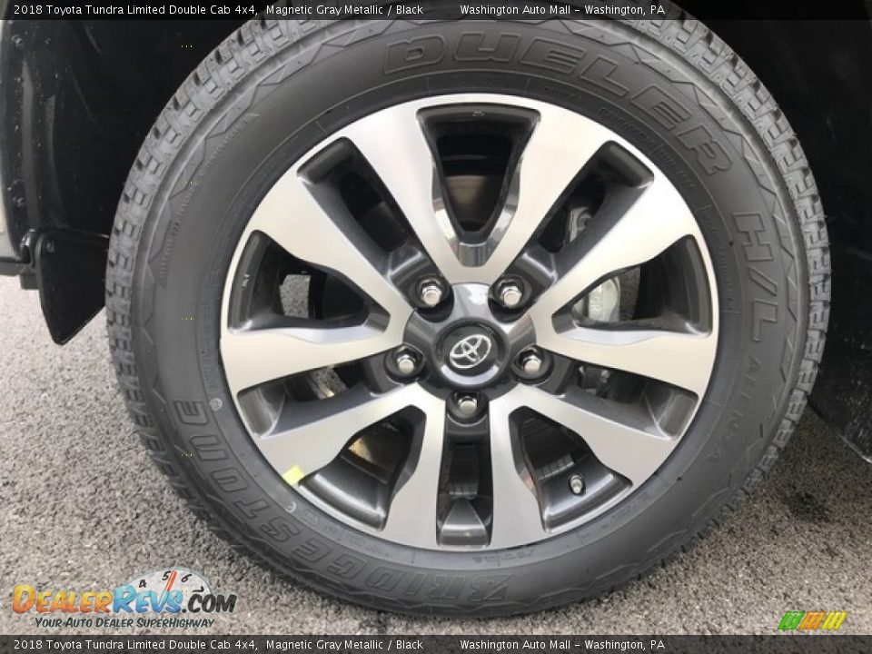 2018 Toyota Tundra Limited Double Cab 4x4 Magnetic Gray Metallic / Black Photo #7