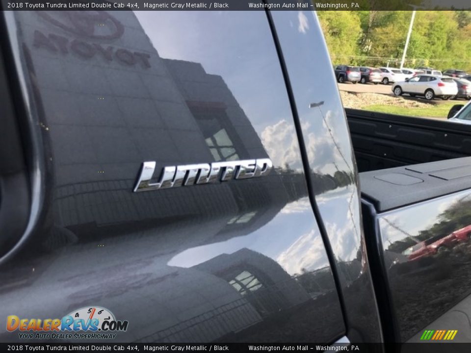 2018 Toyota Tundra Limited Double Cab 4x4 Magnetic Gray Metallic / Black Photo #9