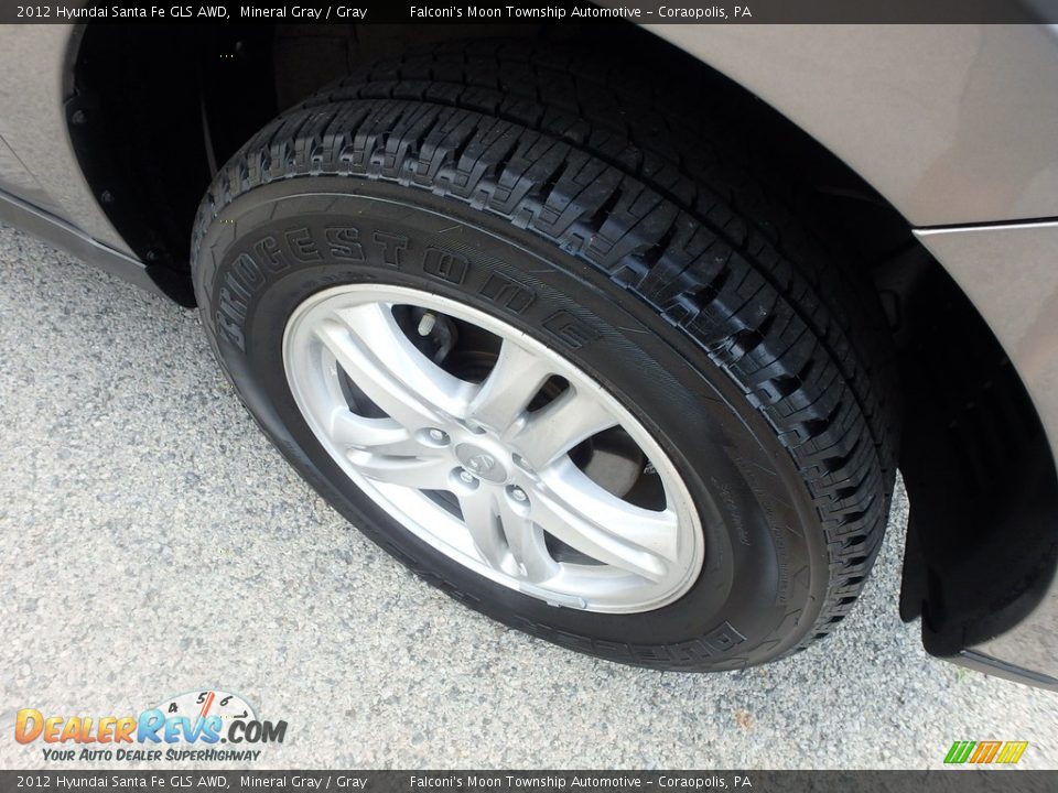 2012 Hyundai Santa Fe GLS AWD Mineral Gray / Gray Photo #10