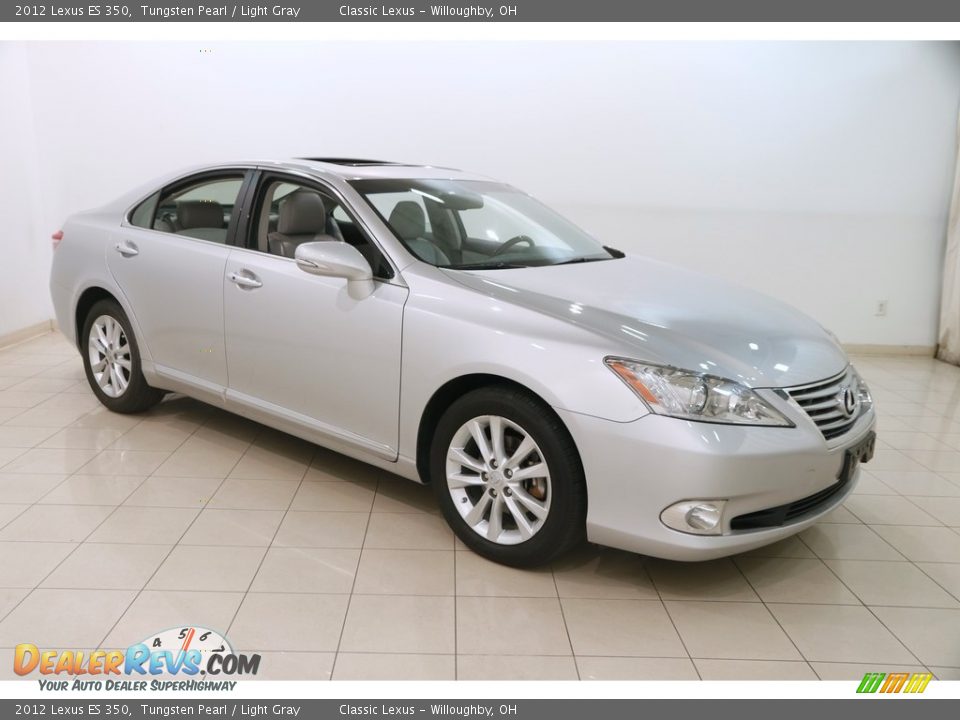 2012 Lexus ES 350 Tungsten Pearl / Light Gray Photo #1