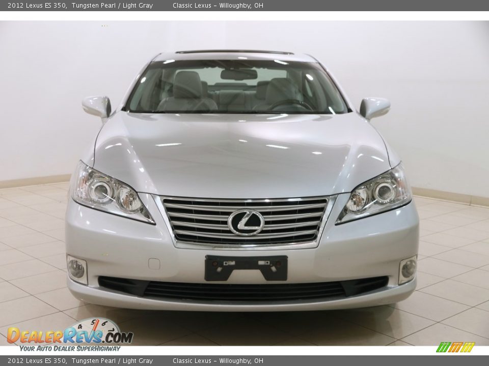 2012 Lexus ES 350 Tungsten Pearl / Light Gray Photo #2
