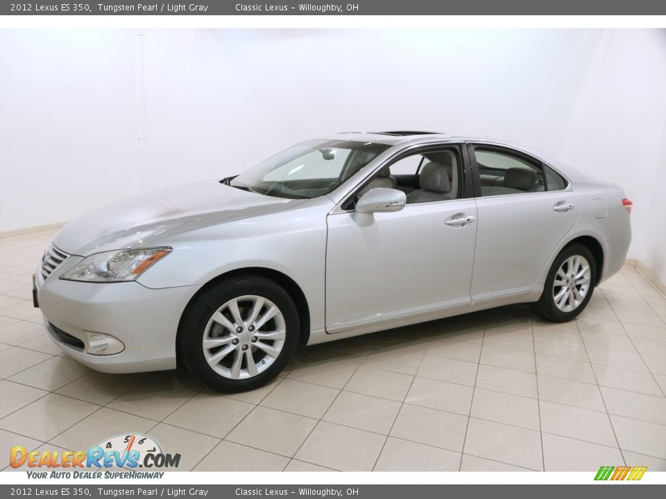 2012 Lexus ES 350 Tungsten Pearl / Light Gray Photo #3