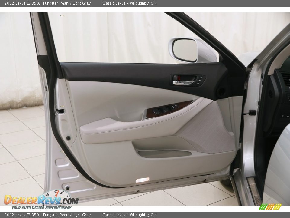 2012 Lexus ES 350 Tungsten Pearl / Light Gray Photo #4