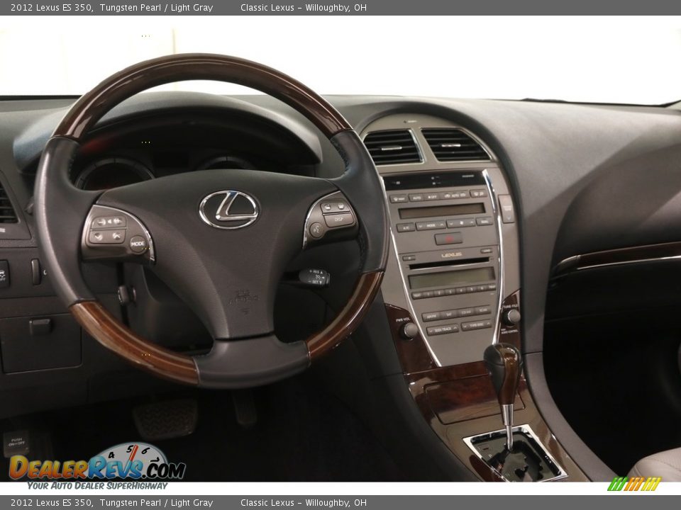 2012 Lexus ES 350 Tungsten Pearl / Light Gray Photo #6