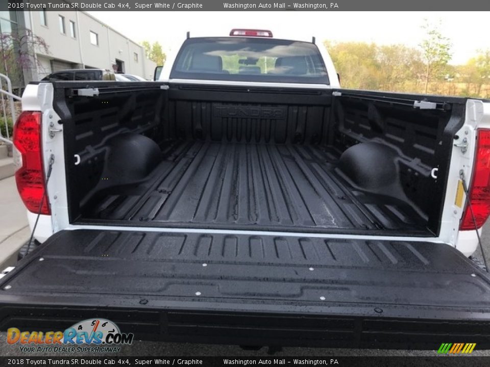 2018 Toyota Tundra SR Double Cab 4x4 Super White / Graphite Photo #4