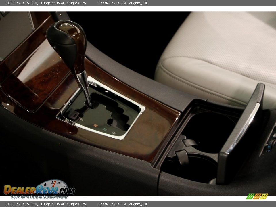 2012 Lexus ES 350 Tungsten Pearl / Light Gray Photo #12