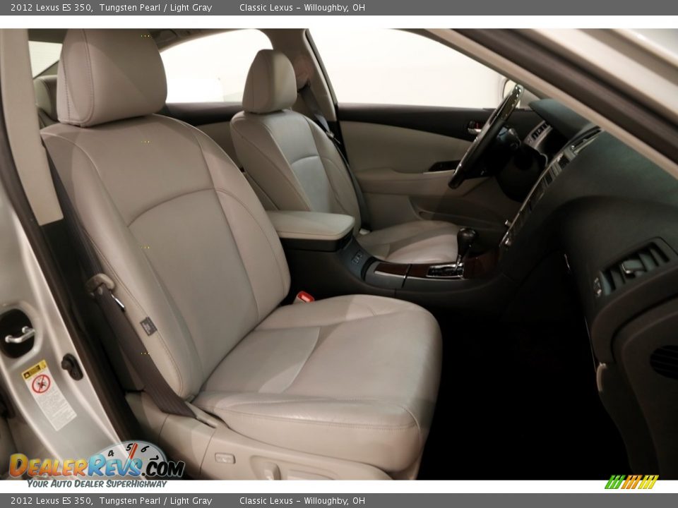 2012 Lexus ES 350 Tungsten Pearl / Light Gray Photo #13