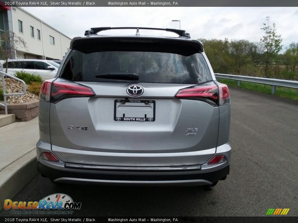 2018 Toyota RAV4 XLE Silver Sky Metallic / Black Photo #3