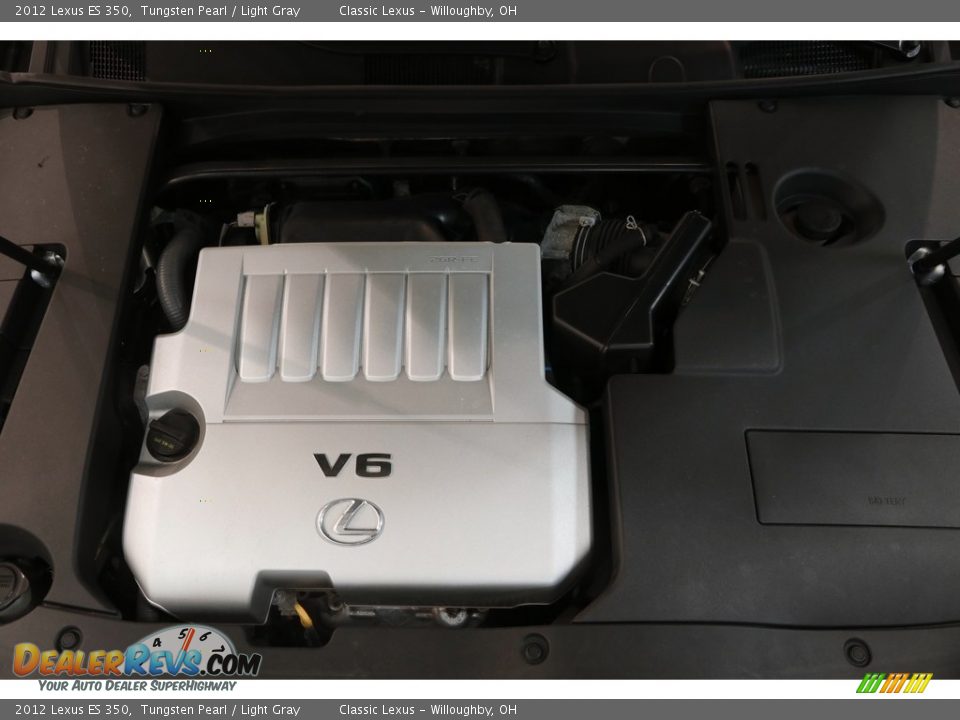 2012 Lexus ES 350 Tungsten Pearl / Light Gray Photo #17