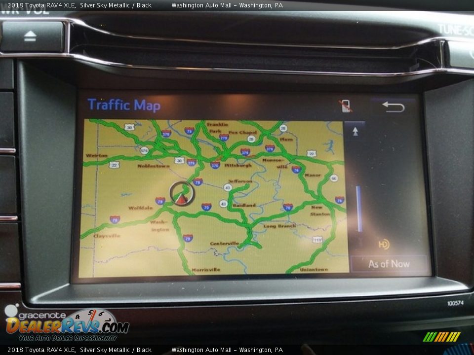 Navigation of 2018 Toyota RAV4 XLE Photo #16