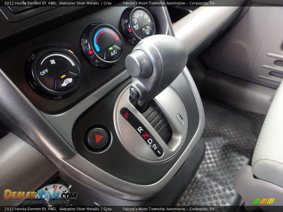 2011 Honda Element EX 4WD Alabaster Silver Metallic / Gray Photo #21