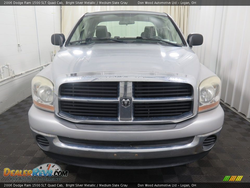 2006 Dodge Ram 1500 SLT Quad Cab Bright Silver Metallic / Medium Slate Gray Photo #4