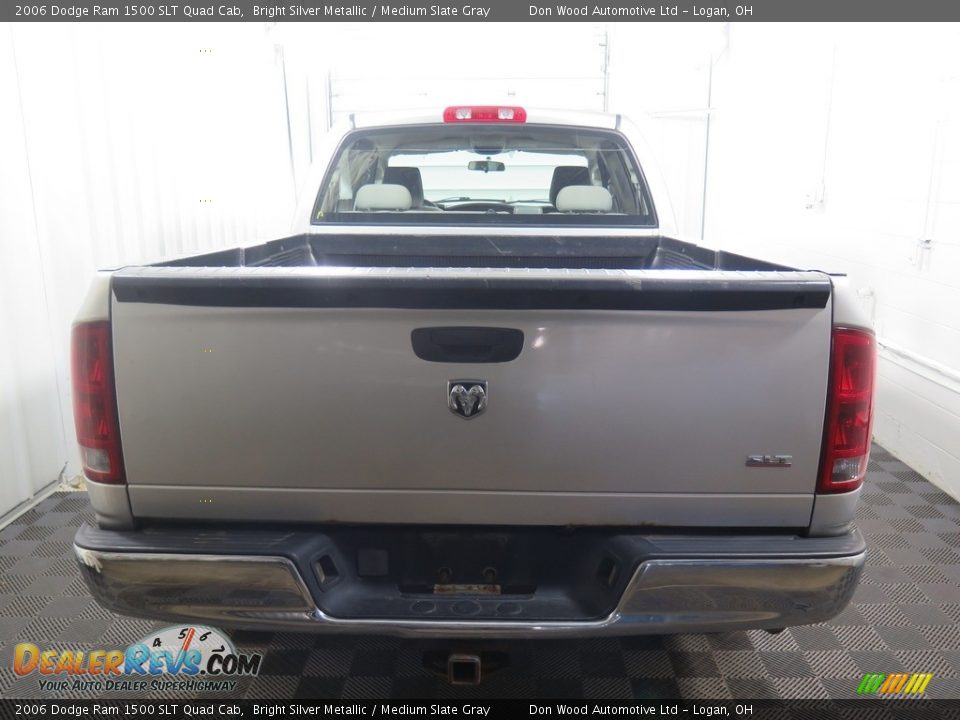 2006 Dodge Ram 1500 SLT Quad Cab Bright Silver Metallic / Medium Slate Gray Photo #7