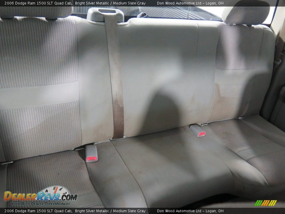 2006 Dodge Ram 1500 SLT Quad Cab Bright Silver Metallic / Medium Slate Gray Photo #28