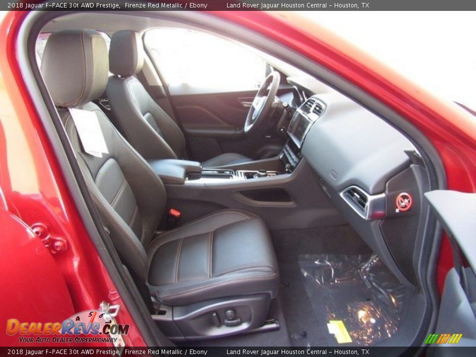 2018 Jaguar F-PACE 30t AWD Prestige Firenze Red Metallic / Ebony Photo #5