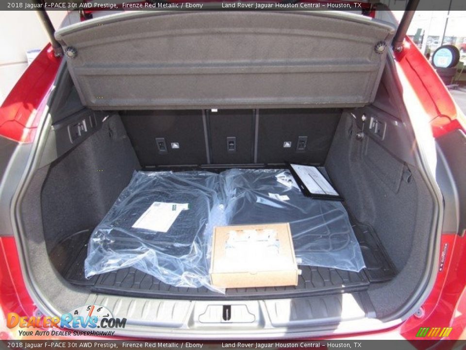 2018 Jaguar F-PACE 30t AWD Prestige Firenze Red Metallic / Ebony Photo #17