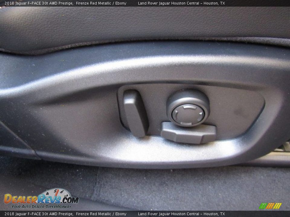 2018 Jaguar F-PACE 30t AWD Prestige Firenze Red Metallic / Ebony Photo #20