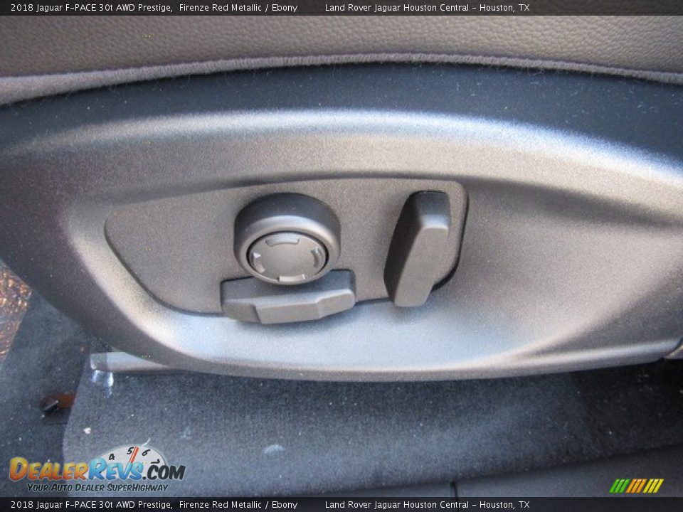 2018 Jaguar F-PACE 30t AWD Prestige Firenze Red Metallic / Ebony Photo #27