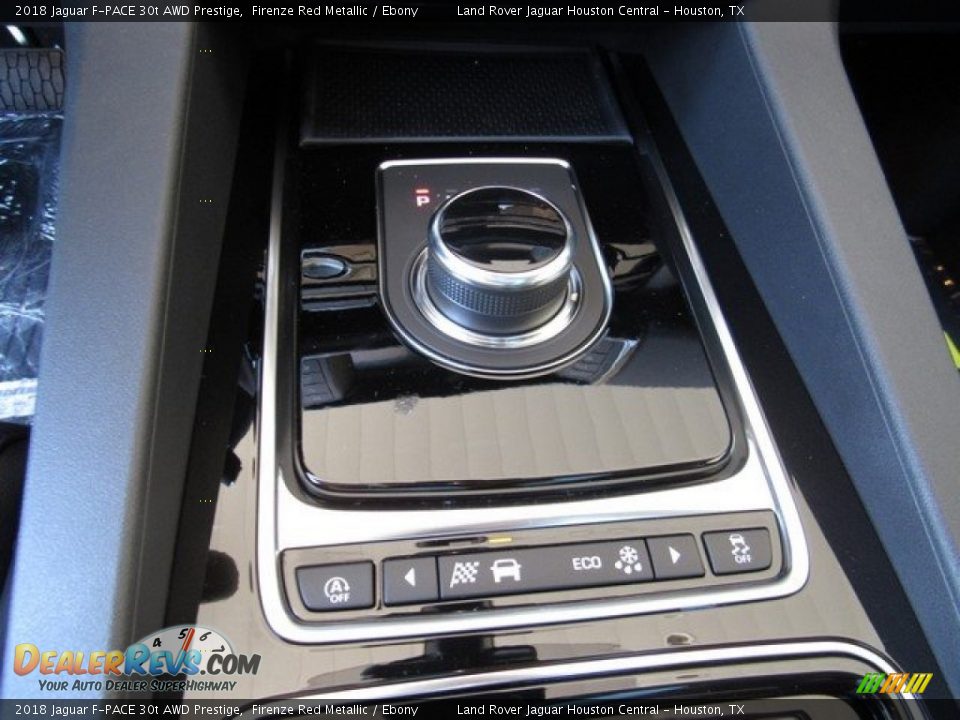 2018 Jaguar F-PACE 30t AWD Prestige Firenze Red Metallic / Ebony Photo #35