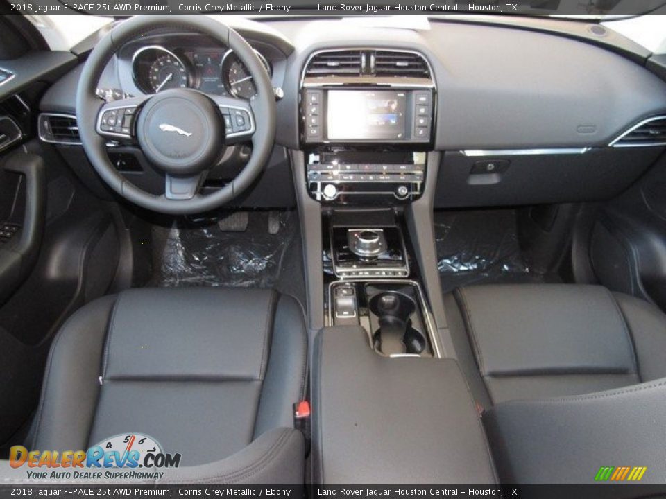 2018 Jaguar F-PACE 25t AWD Premium Corris Grey Metallic / Ebony Photo #4
