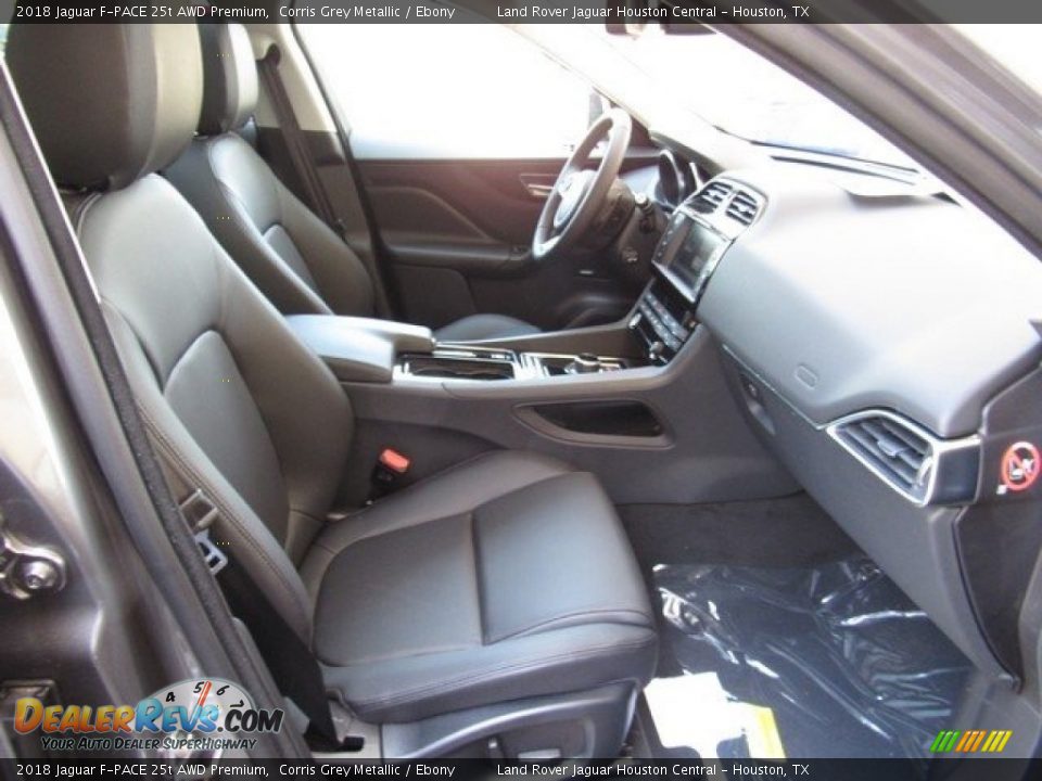 2018 Jaguar F-PACE 25t AWD Premium Corris Grey Metallic / Ebony Photo #5