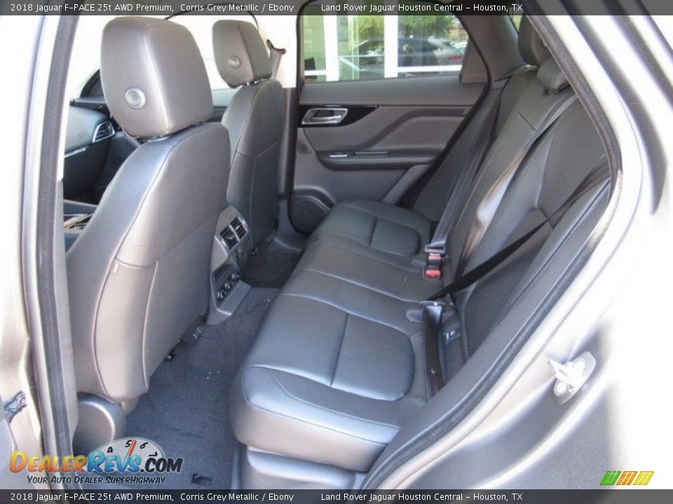 2018 Jaguar F-PACE 25t AWD Premium Corris Grey Metallic / Ebony Photo #13