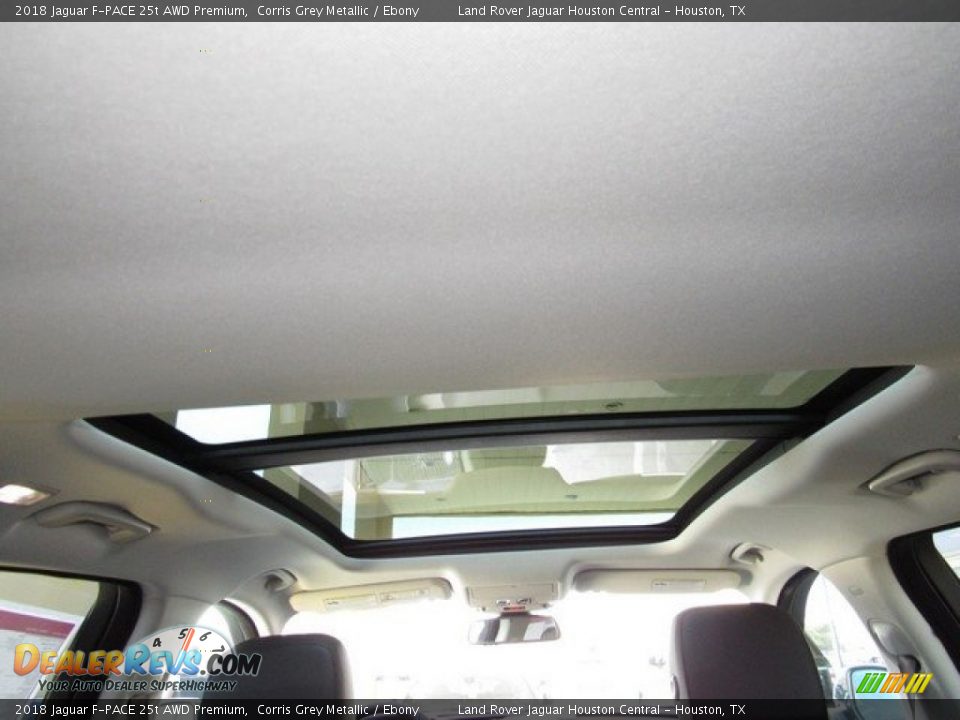 2018 Jaguar F-PACE 25t AWD Premium Corris Grey Metallic / Ebony Photo #18